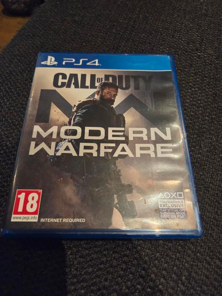 Call of Duty: Modern Warfare (PS4), Spelcomputers en Games, Spelcomputers | Sony PlayStation 4, Gebruikt, Original, Met 1 controller