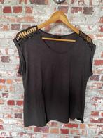 Only antraciet grijze top t-shirt maat Large, Grijs, Maat 42/44 (L), Zonder mouw, Ophalen of Verzenden