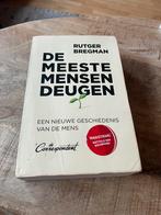 Rutger Bregman - De meeste mensen deugen, Ophalen of Verzenden, Zo goed als nieuw, Rutger Bregman