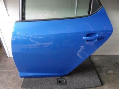 Seat Ibiza ST 2010 deur Blauw Linksachter, Auto-onderdelen, Carrosserie en Plaatwerk, Deur, Achter, Links, Gebruikt, Ophalen