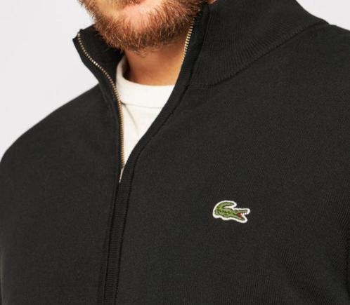Lacoste vest, Kleding | Heren, Truien en Vesten, Nieuw, Overige maten, Zwart, Verzenden
