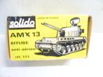 Solido 223 1970 AMX Bitube Tank militair 1:50 modelauto., Amerika, Ophalen of Verzenden, Landmacht, Miniatuur of Beeldje