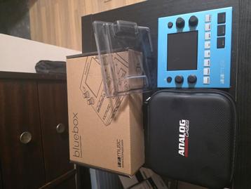 1010Music Bluebox + dustcover + Analog case 04/2025 beschikbaar voor biedingen
