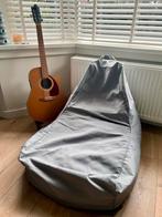 Lichtgrijze Zitzak, Huis en Inrichting, Zitzakken, Ophalen, Gebruikt, Grijs, Zitzak