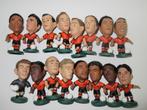 21 voetbalpoppetjes o.a. Bergkamp, Cocu, Winter, Stam, Ophalen of Verzenden, Zo goed als nieuw, Beeldje of Poppetje