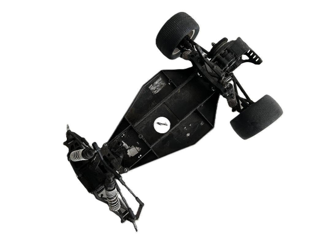 1/10 offroad chassis rc auto, Elektro, Gebruikt, Auto offroad, Ophalen of Verzenden