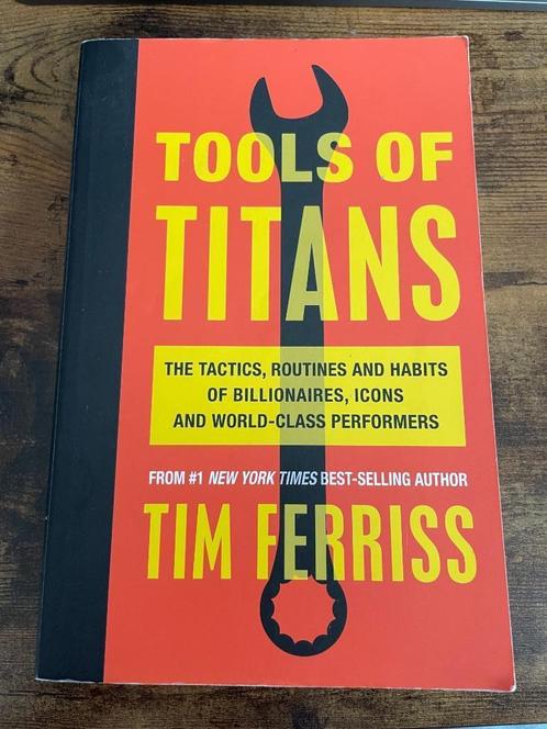 Tools of Titans – Tim Ferriss | Boordevol tips van top-perfo, Boeken, Overige Boeken, Zo goed als nieuw, Ophalen of Verzenden