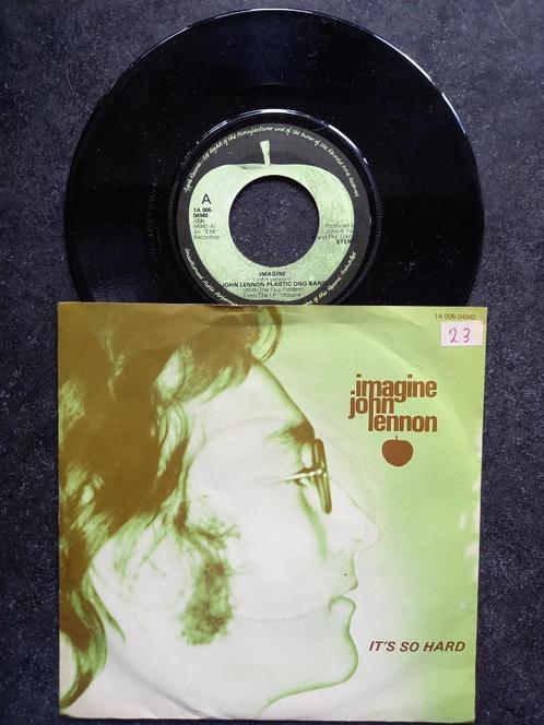 John Lennon - Imagine 1981, Cd's en Dvd's, Vinyl Singles, Gebruikt, Single, Pop, 7 inch, Ophalen of Verzenden
