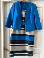 Sonia Peña jurk met bijpassend jasje 40, Kleding | Dames, Gelegenheidskleding, Blauw, Maat 38/40 (M), Ophalen of Verzenden, Sonia Peña