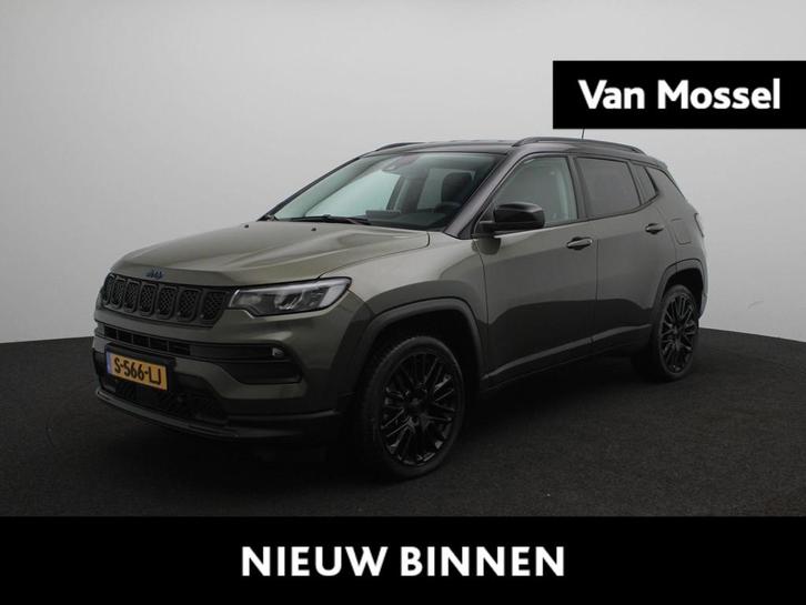 Jeep Compass 4xe 190 Hybrid Night Eagle Aut. | Half Leder |, Auto's, Jeep, Bedrijf, Te koop, Compass, 4x4, ABS, Achteruitrijcamera