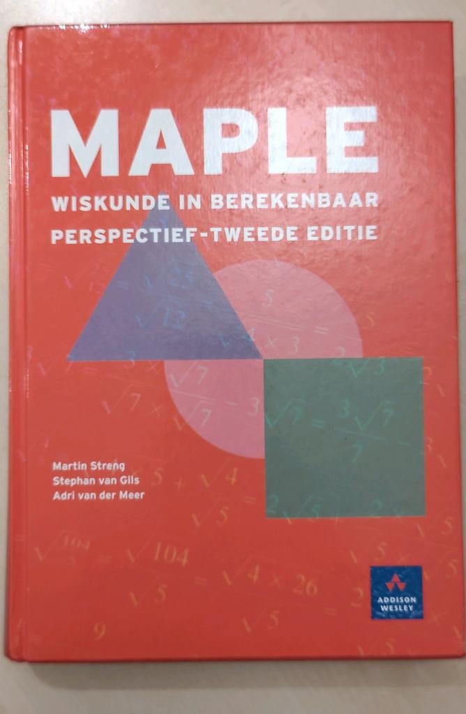 Maple Wiskunde in Berekenbaar Perspectief, Boeken, Studieboeken en Cursussen, Zo goed als nieuw, WO, Beta, Ophalen of Verzenden