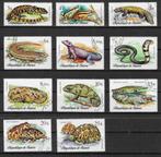 Guinee Michel 782 A-792 A gestempeld REPTIELEN EN AMFIBIEËN, Postzegels en Munten, Postzegels | Afrika, Guinee, Ophalen of Verzenden