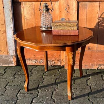 Salontafel Queen Ann rond diameter 60 cm origineel bijzet beschikbaar voor biedingen