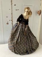 Antieke theemuts pop halfdoll, Ophalen of Verzenden