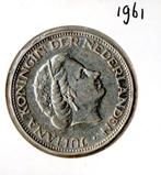 2½ Gulden - Juliana 1961, Koningin Juliana, Zilver, Ophalen of Verzenden, Losse munt