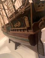 Modelboot Antiek Geheel hout 50 jaar in de familie, Hobby en Vrije tijd, Modelbouw | Boten en Schepen, Ophalen, Zo goed als nieuw