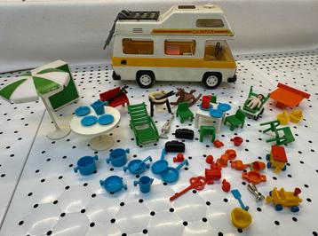 Vintage Playmobil Camper met Accessoires (teab) beschikbaar voor biedingen