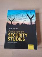 Contemporary Security Studies 5th editie, Alan Collins, Zo goed als nieuw, Gamma, HBO