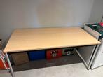 Praktische houten tafel, Ophalen, 50 tot 100 cm, Zo goed als nieuw, 150 tot 200 cm