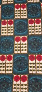 Vrolijk tafelkleed bloemen 189/149, Huis en Inrichting, Stoffering | Tapijten en Kleden, Gebruikt, Retro Vintage, 100 tot 150 cm