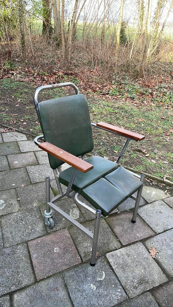 Stoel rolstoel ouderwets, Antiek en Kunst, Ophalen