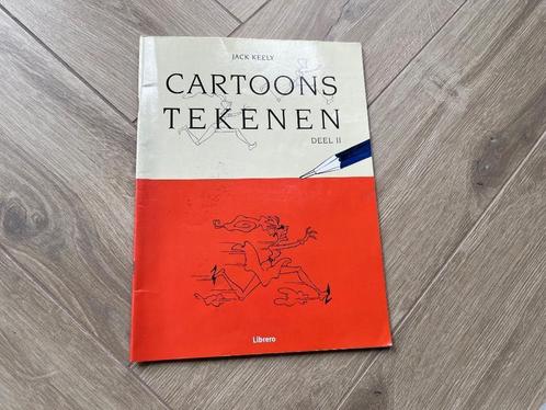 Cartoons tekenen Jack Keely deel 2, Hobby en Vrije tijd, Tekenen, Zo goed als nieuw, Boek of Gids, Ophalen of Verzenden