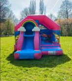 Springkussen huren verhuur luchtkastelen incl bezorging, Hobby en Vrije tijd, Feestartikelen | Verhuur, Ophalen, Zo goed als nieuw