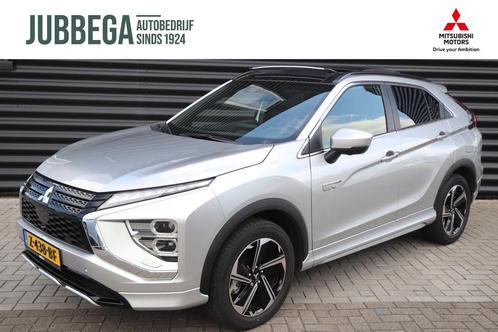 Mitsubishi Eclipse Cross 2.4 PHEV Instyle Pano, Leder,, Auto's, Mitsubishi, Bedrijf, Te koop, Eclipse Cross, 360° camera, 4x4