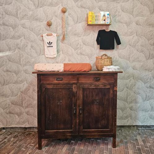 Leuke eikenhouten dressior/commode, Huis en Inrichting, Kasten | Dressoirs, Zo goed als nieuw, 25 tot 50 cm, Ophalen