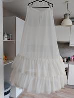 Poirier hoepelrok maat L, Wit, Ophalen of Verzenden, Zo goed als nieuw, Accessoires
