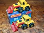 Matchbox tractor shovel 2 x met doosje, Hobby en Vrije tijd, Modelauto's | Overige schalen, Ophalen of Verzenden, Gebruikt, Tractor of Landbouw