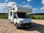 Fiat ducato 2.5td Knaus alkoof camper met nieuwe APK, Caravans en Kamperen, Campers, Ringverwarming, Fiat, Treinzit, Particulier