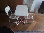 Leuke vintage retro set stoeltjes met tafeltje, Kinderen en Baby's, Kinderkamer | Tafels en Stoelen, Ophalen, Stoel(en)