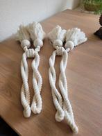 Dikke katoenen kwasten voor gordijn; 46 cm lang/ kwast 15 cm, Huis en Inrichting, Ophalen of Verzenden, Gebruikt