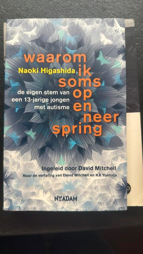 Naoki Higashida - Waarom ik soms op en neer spring, Boeken, Filosofie, Zo goed als nieuw, Ophalen of Verzenden