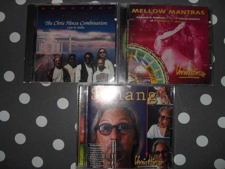 3 CD'S CHRIS HINZE COMBINATION., Cd's en Dvd's, Cd's | Jazz en Blues, Zo goed als nieuw, Jazz, 1980 tot heden, Ophalen of Verzenden