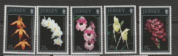 TSS Kavel 1240021 Engeland Jersey flora pf minr 607-611 beschikbaar voor biedingen