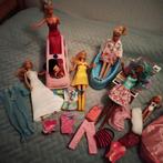 6 barbies + toebehoren, Ophalen of Verzenden, Gebruikt, Barbie