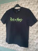T-shirt Rick and Morty zwart maat M, Ophalen of Verzenden, Zo goed als nieuw, Maat 48/50 (M), Zwart