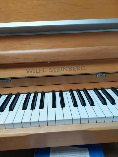 Wilhelm Steinberg piano met Silence Systeem, Muziek en Instrumenten, Piano's, Zo goed als nieuw, Zwart, Ophalen of Verzenden