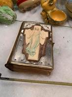 Antiek Bijbel Gebedenboek met Engel, Antiek en Kunst, Ophalen of Verzenden, Onbekend