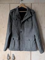 Bruin/Grijs Colbert maat M, Kleding | Heren, Ophalen, Gedragen, Maat 48/50 (M), Grijs