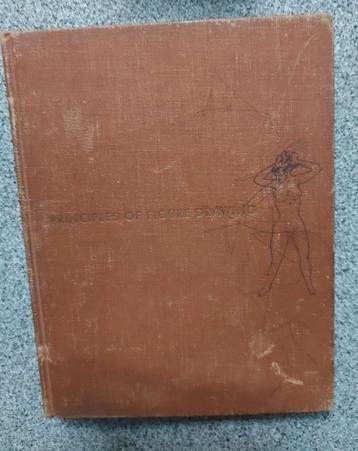 boek; figure drawing Alex. Dobkin 1948 beschikbaar voor biedingen