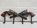 COUNTRY & WESTERN , KAPSTOK , REVOLVER , NIEUW , MANCAVE, Wandkapstok, Kunststof, Nieuw, Ophalen of Verzenden