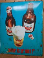 Amstel bier reclame bord, Ophalen of Verzenden, Zo goed als nieuw, Reclamebord