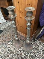 2 hoge kandelaars ptmd, Antiek en Kunst, Curiosa en Brocante, Ophalen