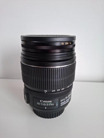Canon EF-S 15-85mm F/3.5-5.6 IS USM beschikbaar voor biedingen