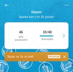 AH glazen zegels SPAARKAARTEN, Verzamelen, Albert Heijn, Ophalen of Verzenden