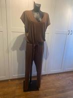 Expresso jumpsuit chocolade bruin XL | 42 met koord, Kleding | Dames, Bruin, Maat 46/48 (XL) of groter, Zo goed als nieuw, Verzenden