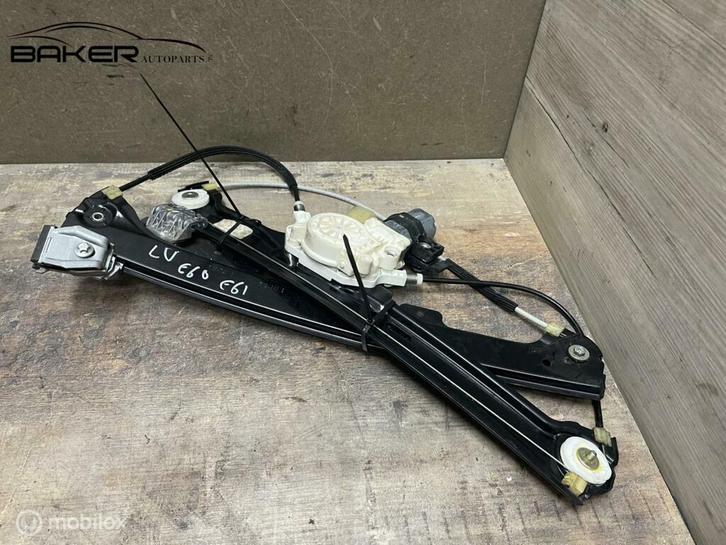 Raammechanisme linksvoor BMW 5-serie E60 E61 7184383, Auto-onderdelen, Ruiten en Toebehoren, BMW, Gebruikt, Ophalen of Verzenden